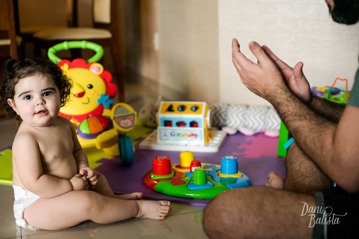 Ensaio Fotografico de Família em Casa