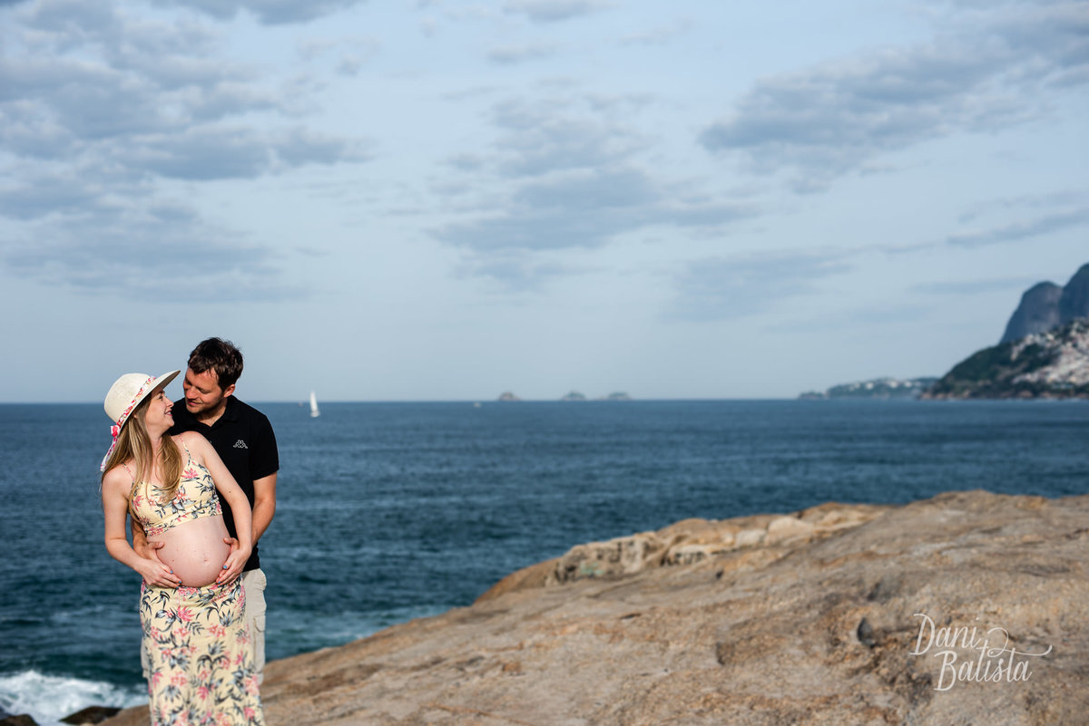 Ensaio Fotográfico de Gestante no Arpoador