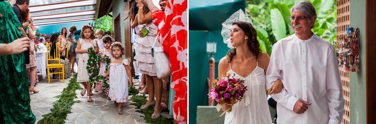 cerimonia de casamento intimista em casa santa teresa rj