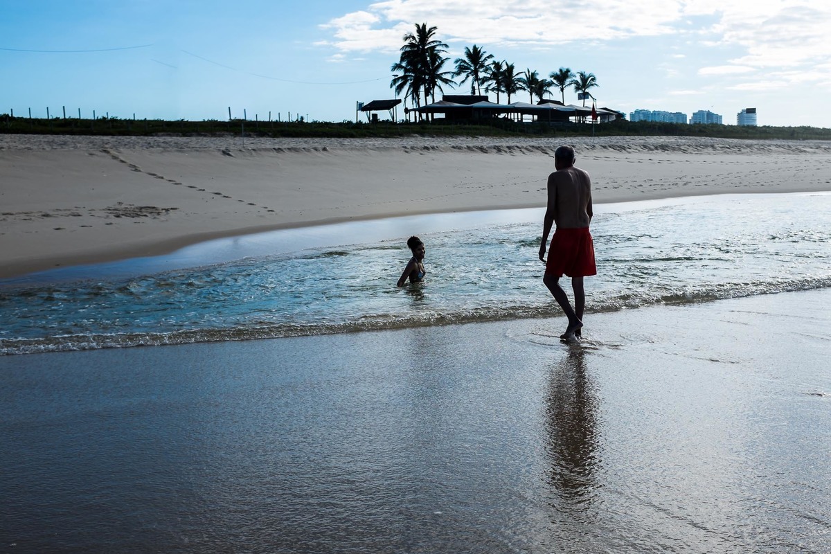 ensaio de fotos na praia