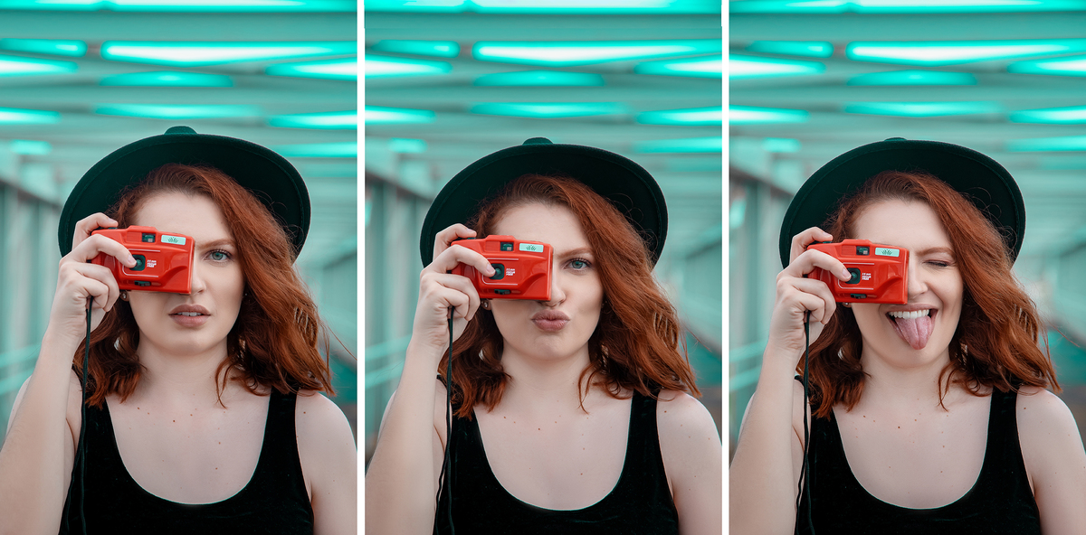 Ensaio feminino descontraído