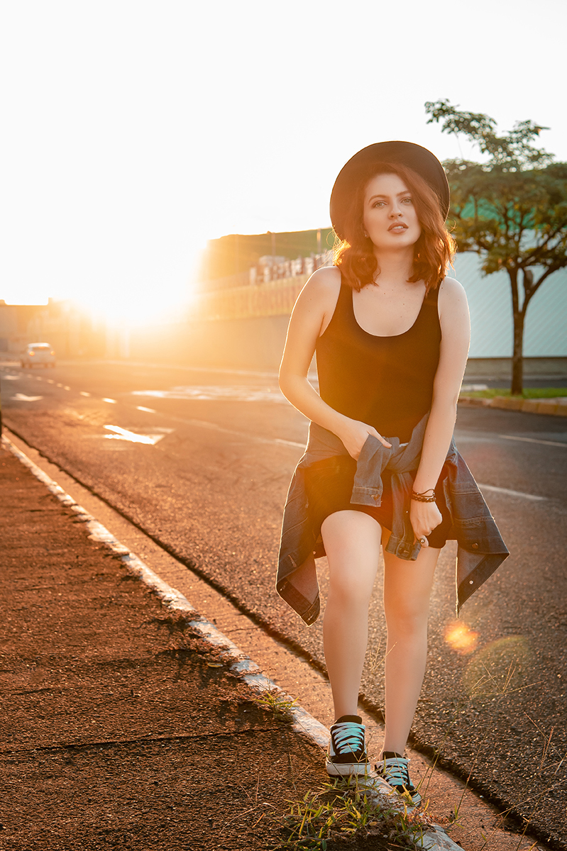 ensaio na golden hour