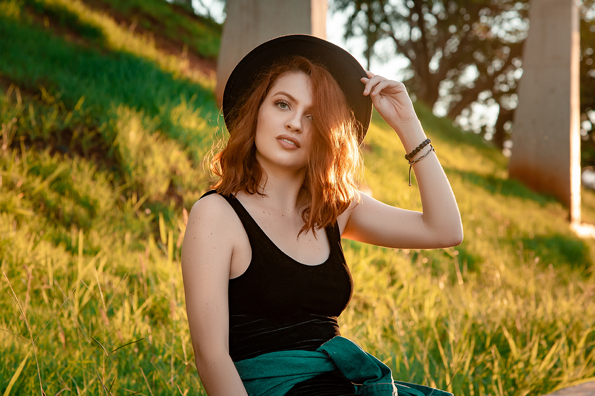 ensaio na golden hour