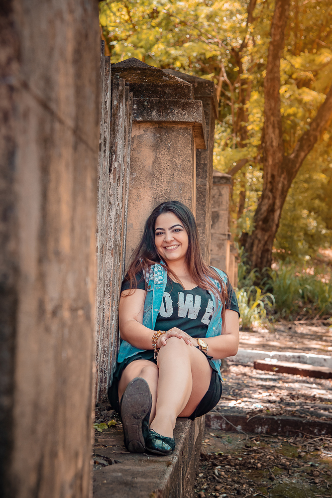 ensaio feminino natureza