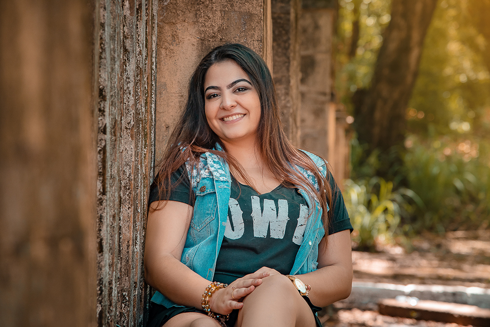 ensaio feminino natureza