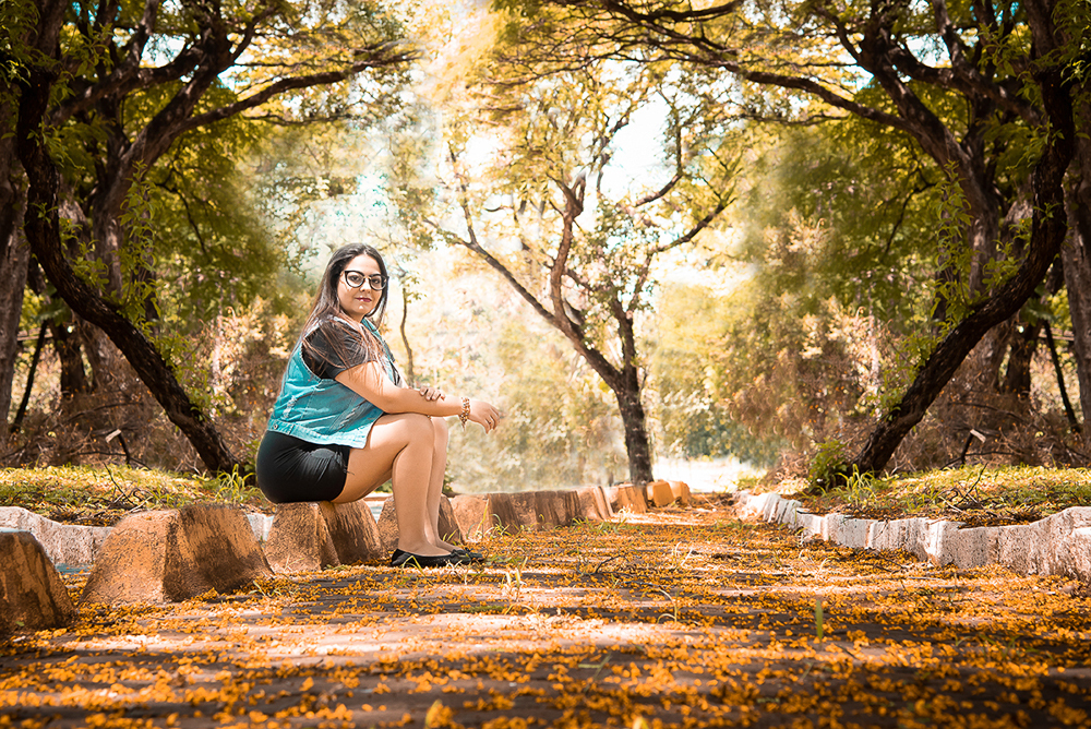 ensaio feminino natureza