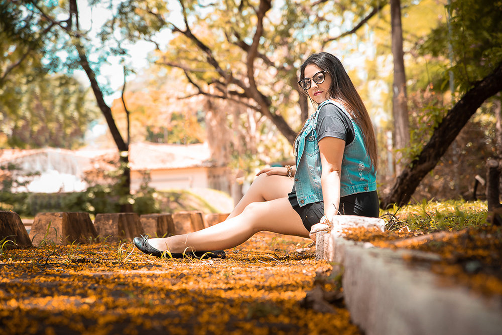 ensaio feminino natureza