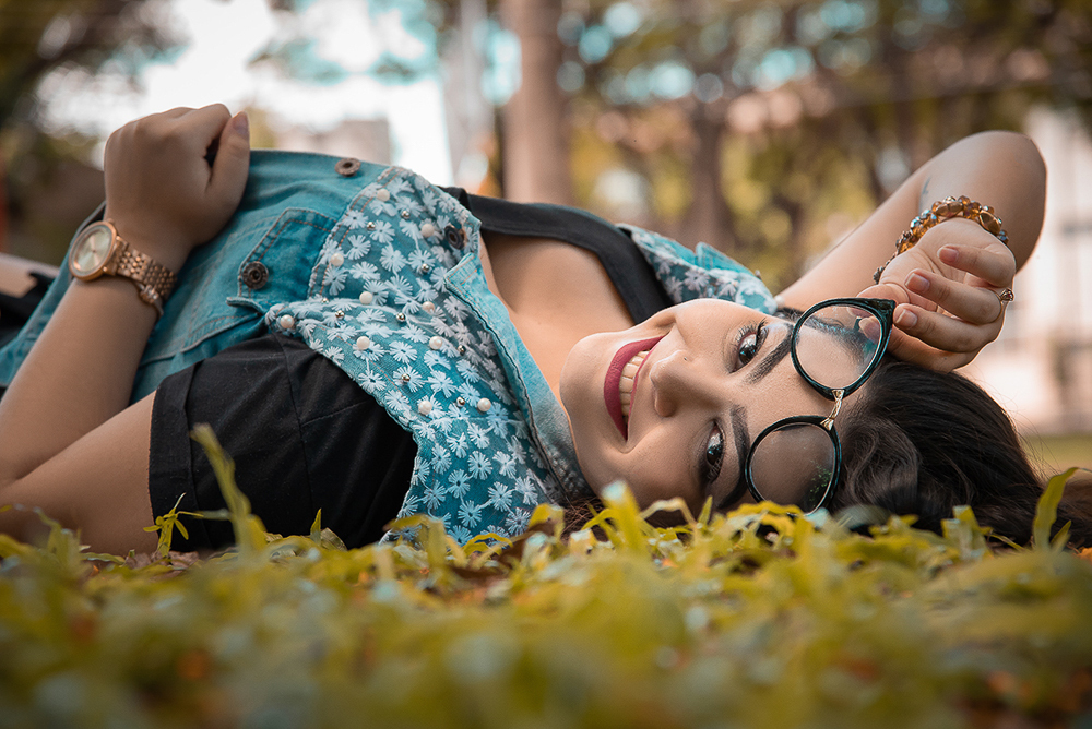 ensaio feminino natureza