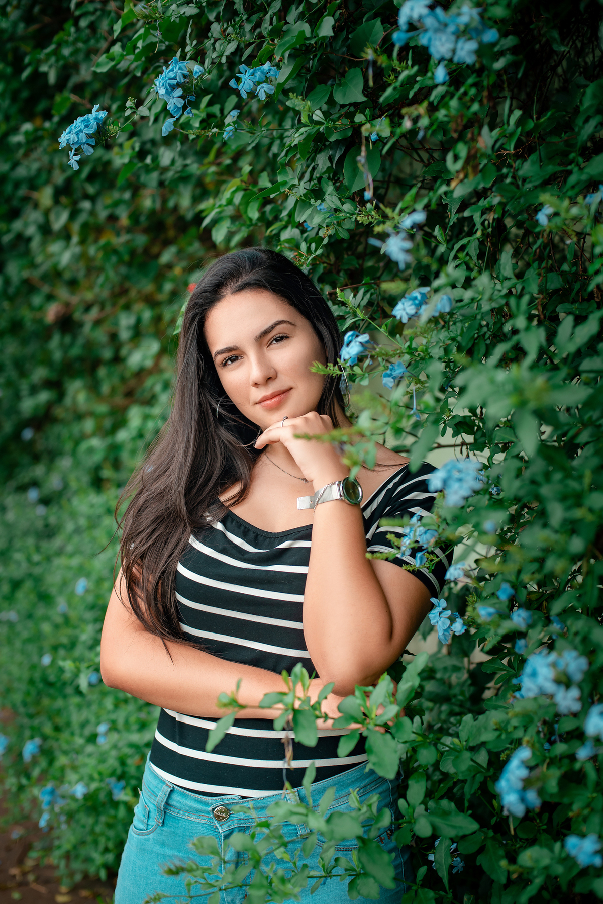 ensaio 15 anos nas flores