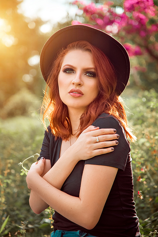 ensaio feminino na natureza