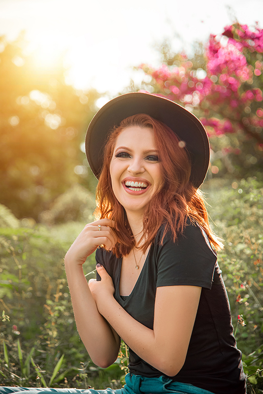 ensaio feminino na natureza