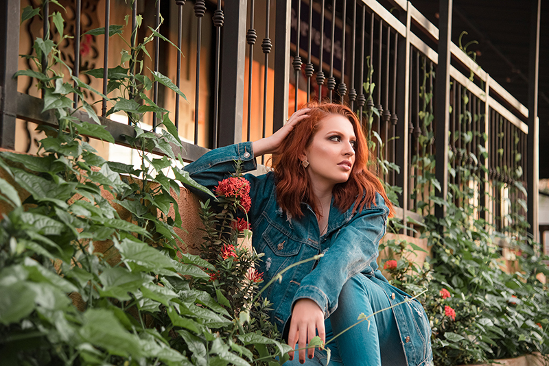 ensaio feminino urbano