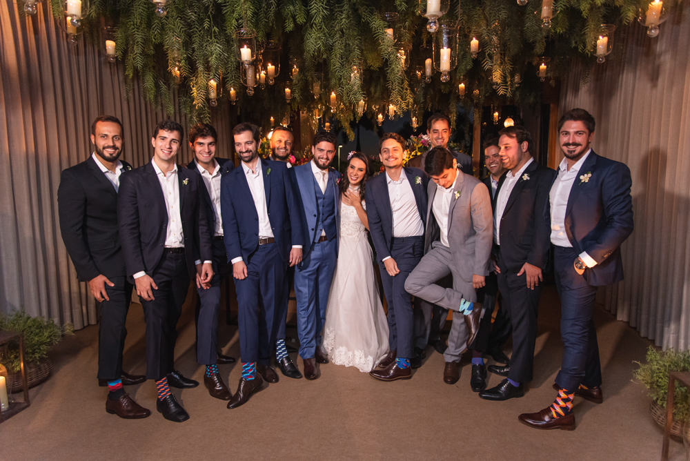 foto com padrinhos idéias diferentes