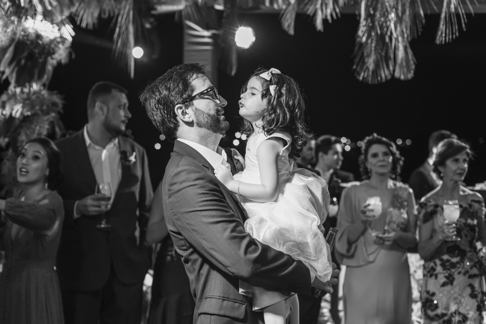 padrinho dançando na festa