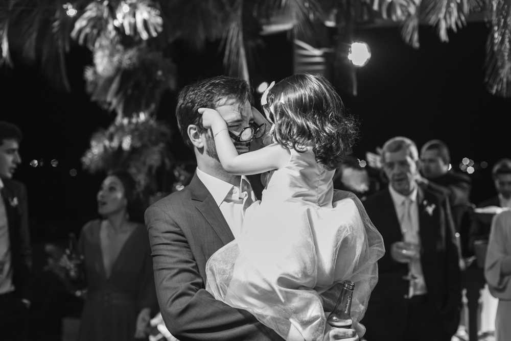 padrinho dançando na festa