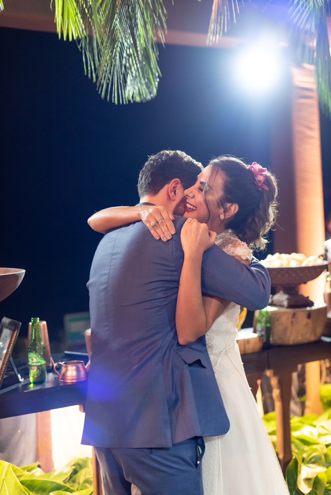 homenagem do casal aos convidados