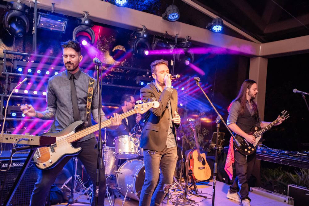 banda em casamento