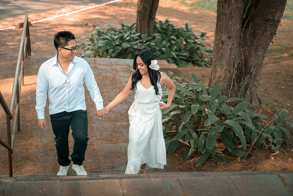 ensaio em casal pre wedding na natureza