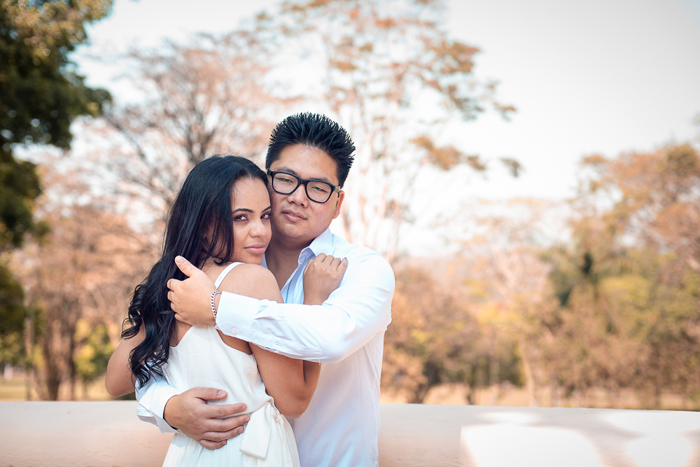 ensaio em casal pre wedding na natureza