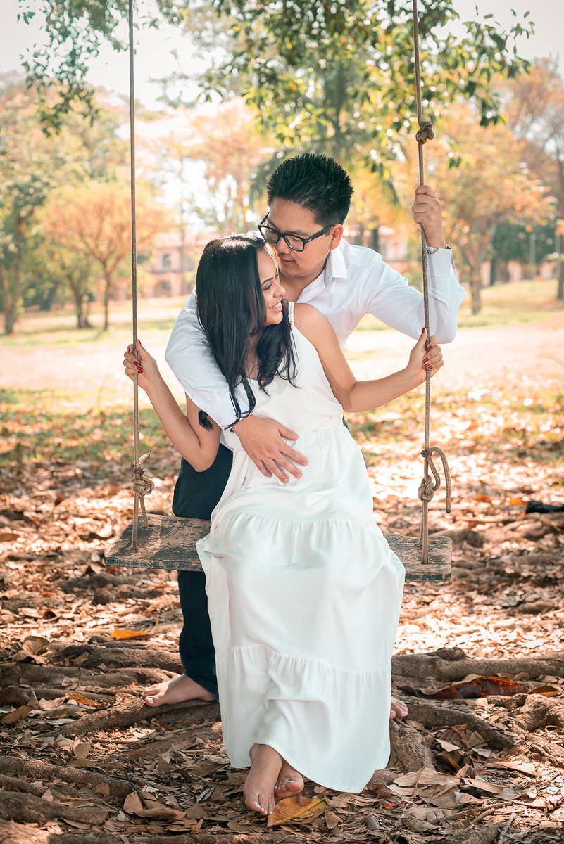 ensaio em casal pre wedding na natureza