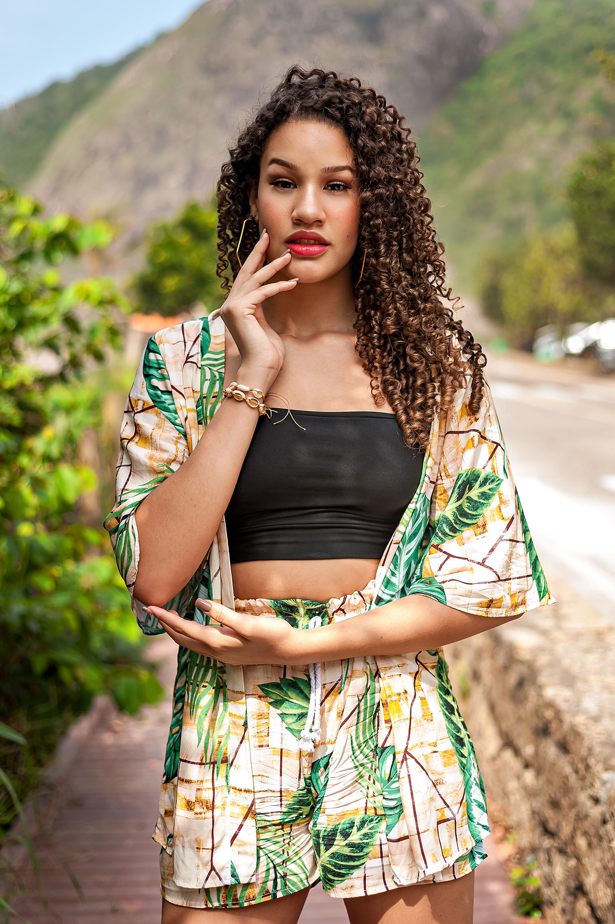 Ensaio fotográfico da debutante Letícia. Fotógrafo Wallace Nunes. Realizado na Prainha Rj