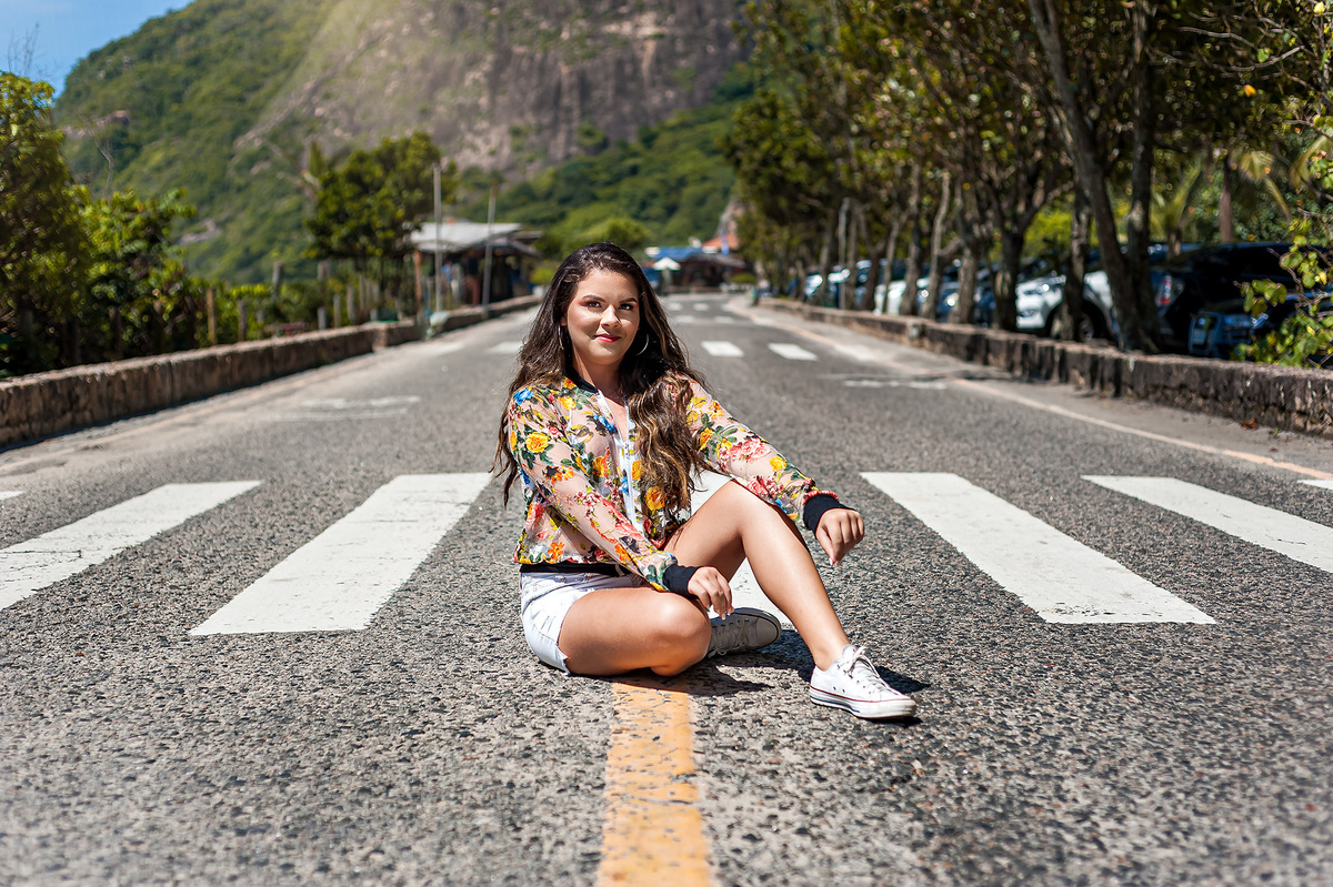 Ensaio fotográfico debutante Sharize realizado na Prainha Rio fotógrafo Wallace Nunes