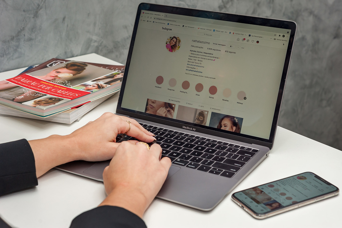 Ensaio corporativo Nathalia Zozimo - Fotógrafo Wallace Nunes - Rio de Janeiro