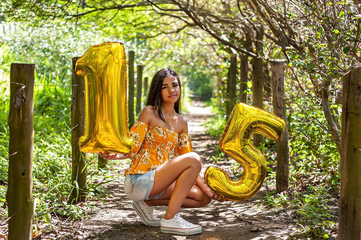 Ensaio street de 15 anos da Lorena. - Prainha - RJ - Fotógrafo Wallace Nunes