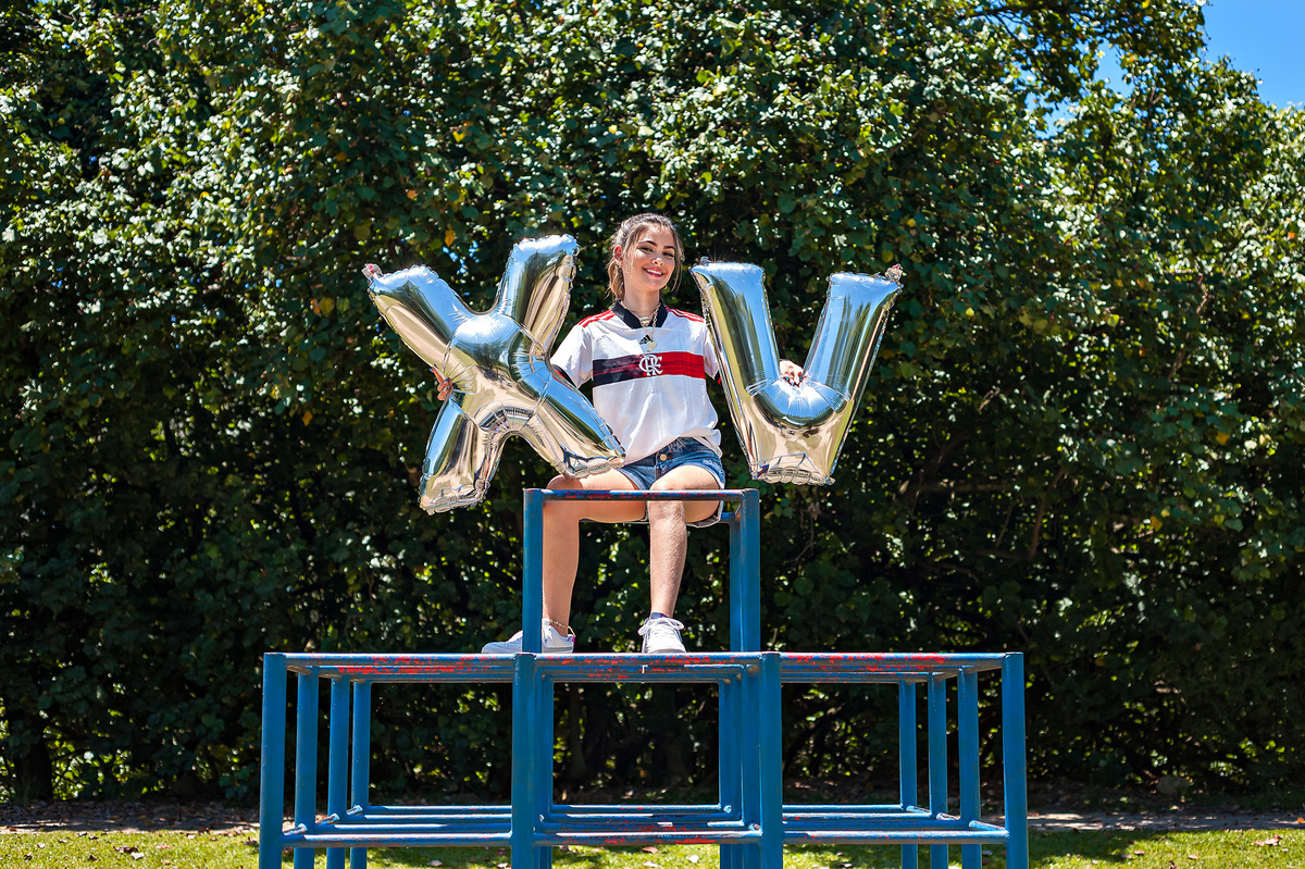 Ensaio de 15 anos da Bia - Bosque da Barra - Fotógrafo Wallace Nunes