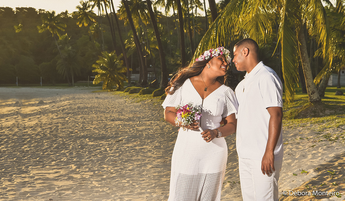 Pré wedding na praia