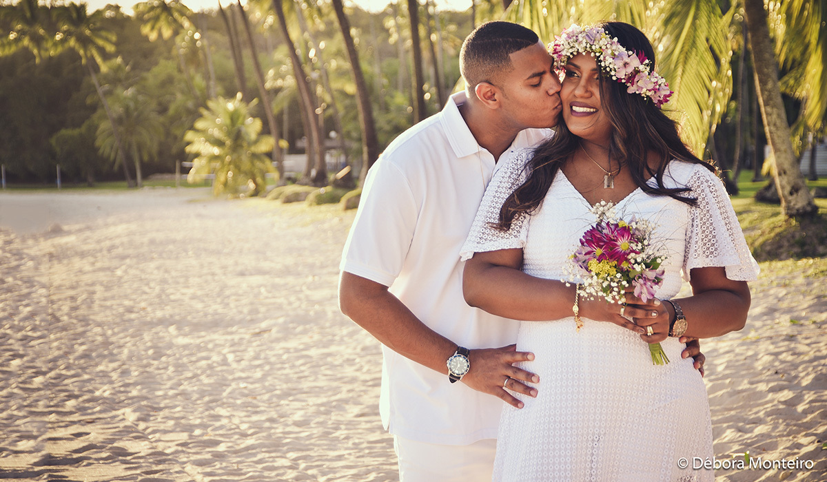 Pré casamento na praia