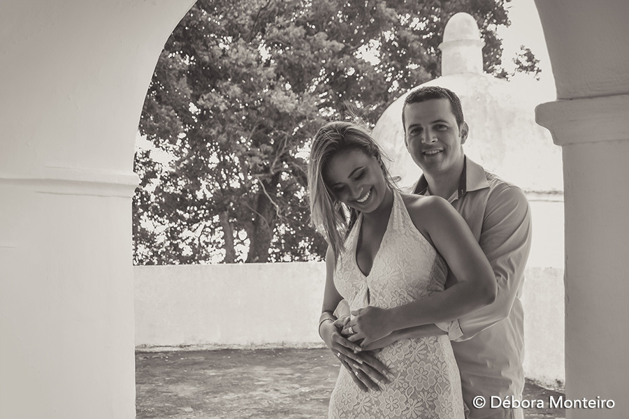 Ensaio pré-casamento forte de monte serrat