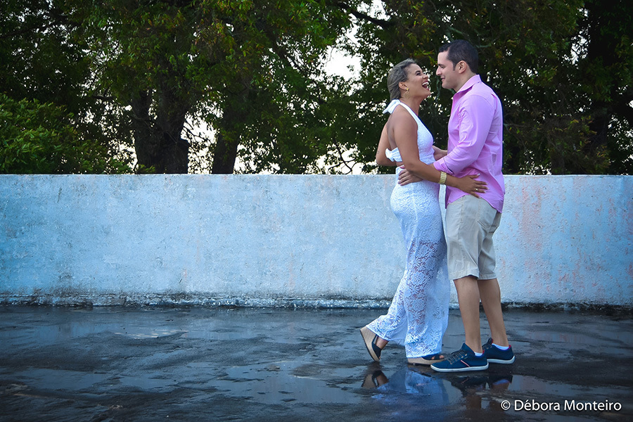 Ensaio pré-casamento forte de monte serrat