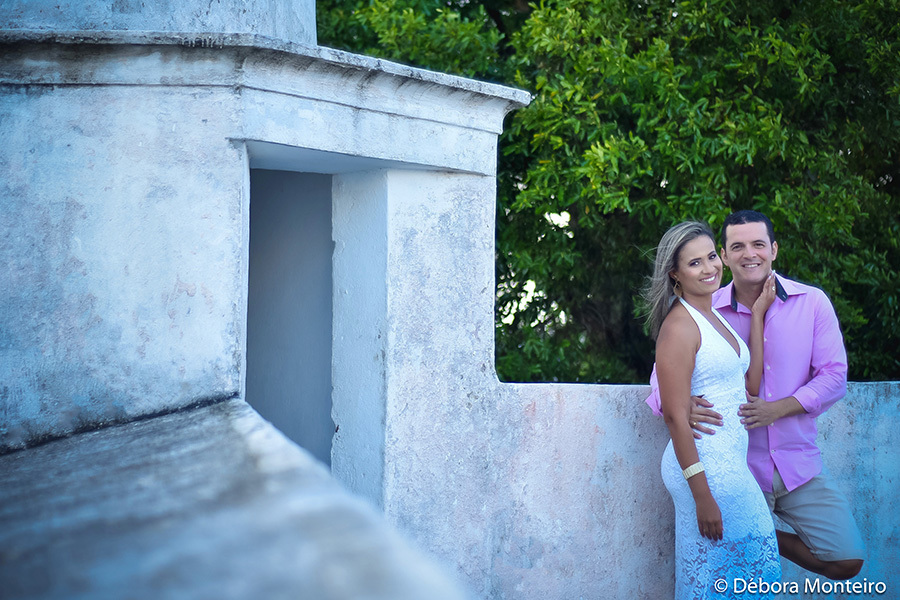 Ensaio pré-casamento forte de monte serrat