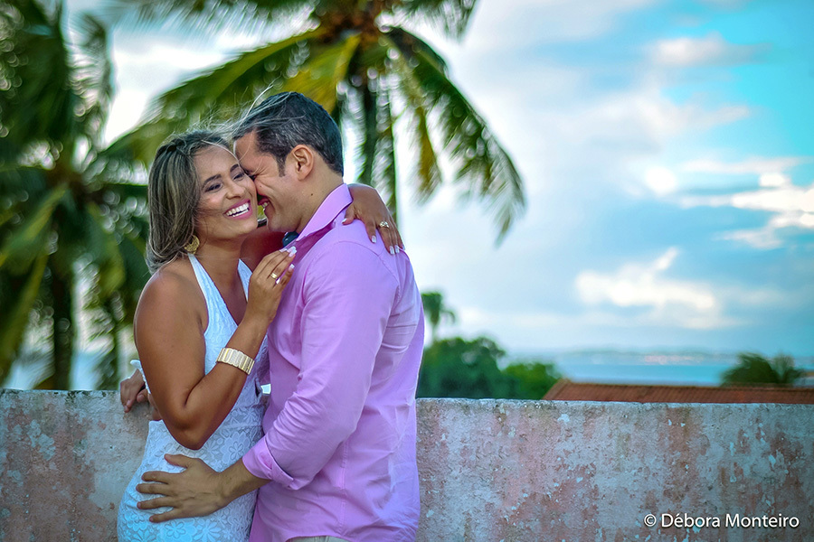 Ensaio pré-casamento forte de monte serrat