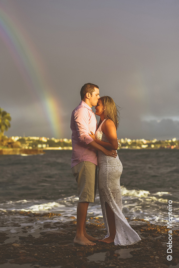 Arco íris na ponta do humaitá