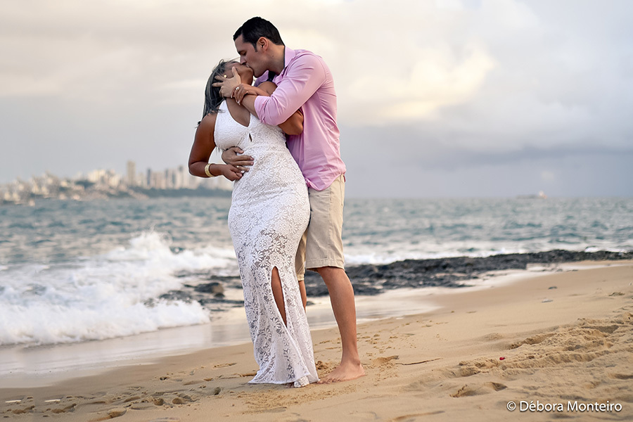 Ensaio pré casamento na Praia da boa viagem