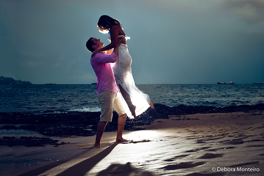 Ensaio pré casamento na Praia da boa viagem