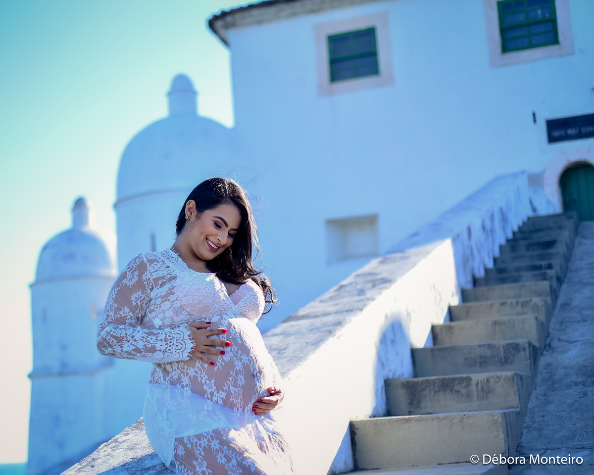 Ensaio gestante no forte da boa viagem