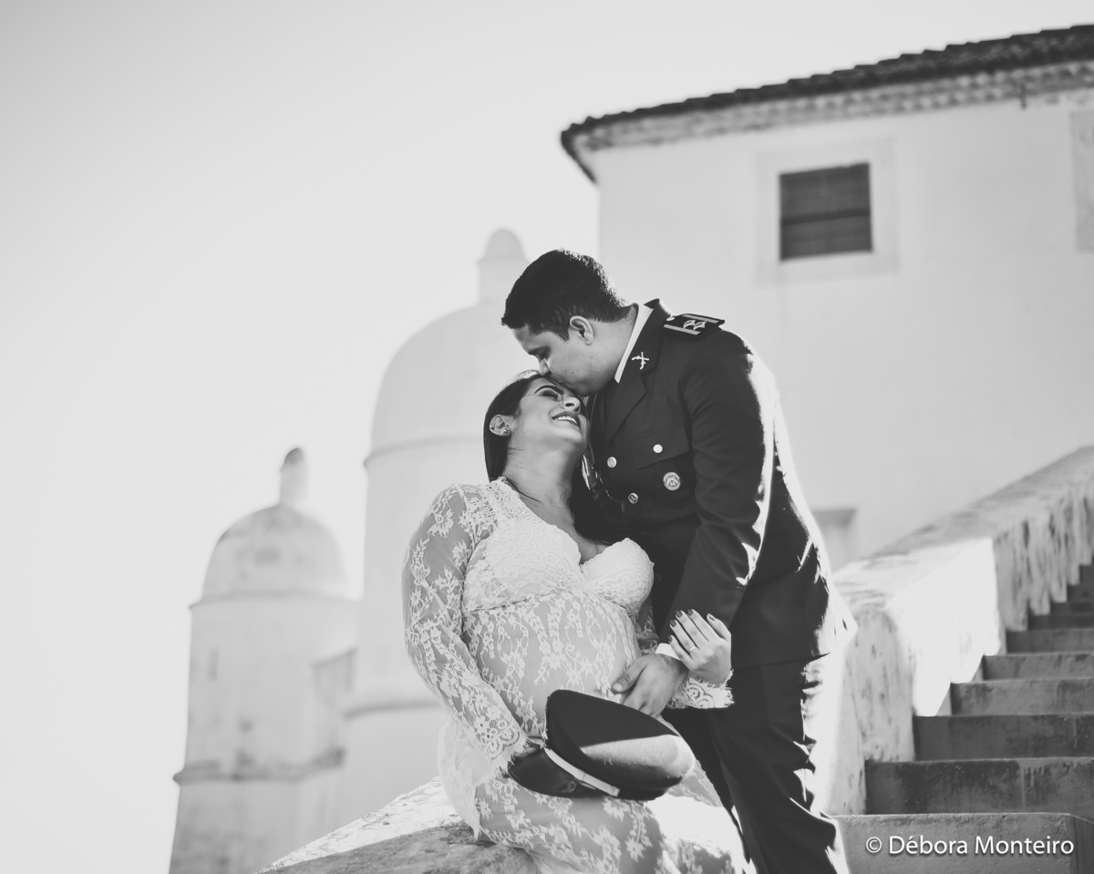 Ensaio gestante no forte da boa viagem