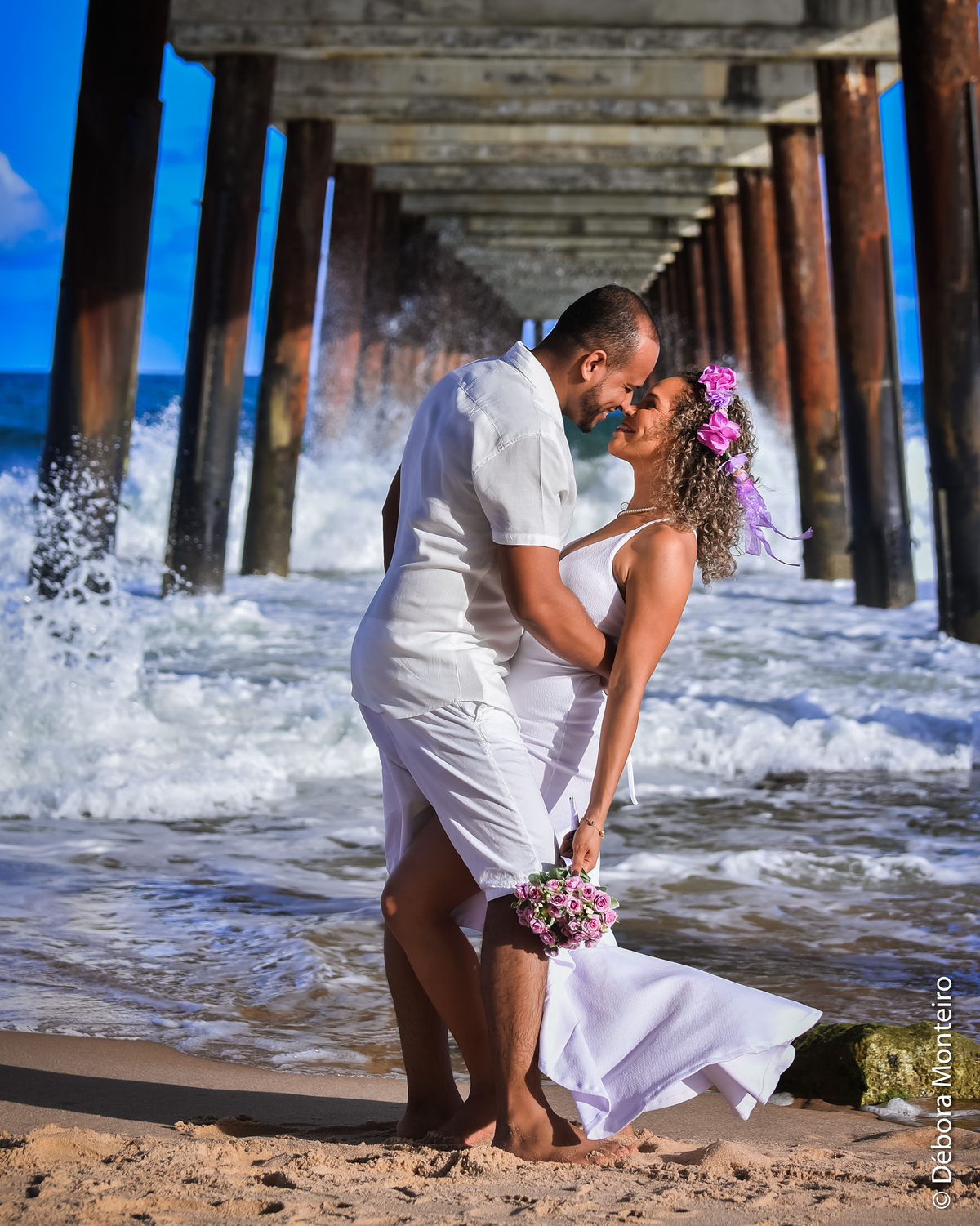 pré-casamento no emissário submarino