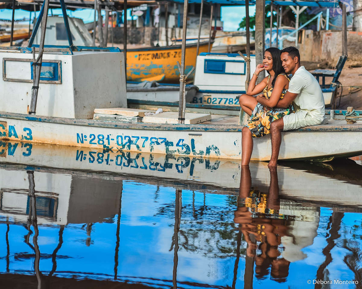 Ensaio pré casamento na praia de buraquinho