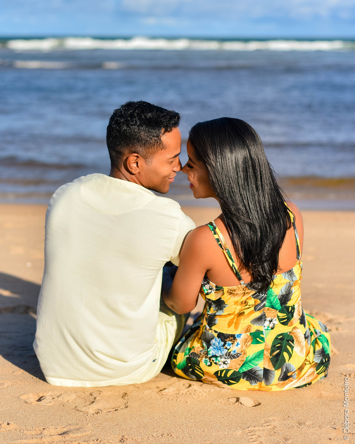 Ensaio pré casamento na praia de buraquinho