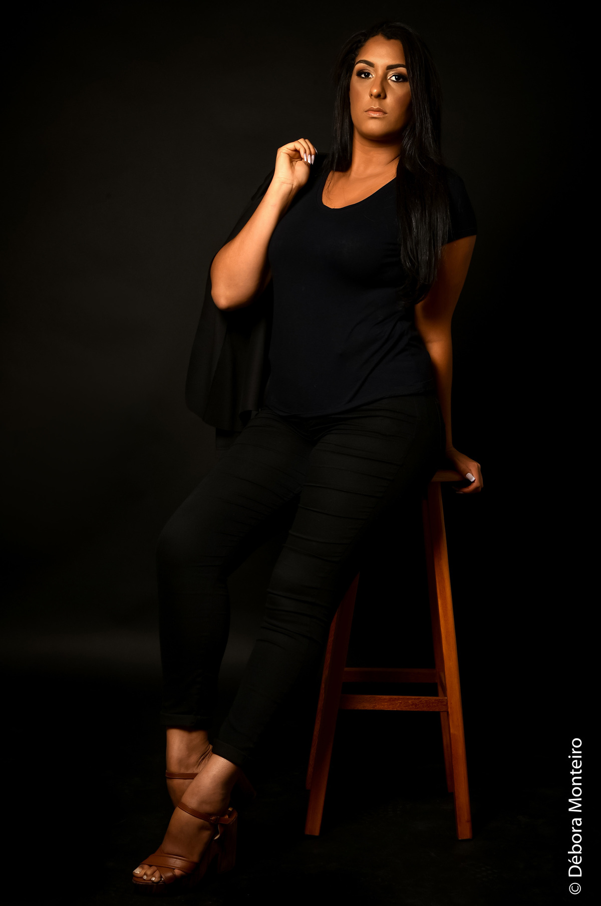 Ensaio feminino no estúdio em Salvador