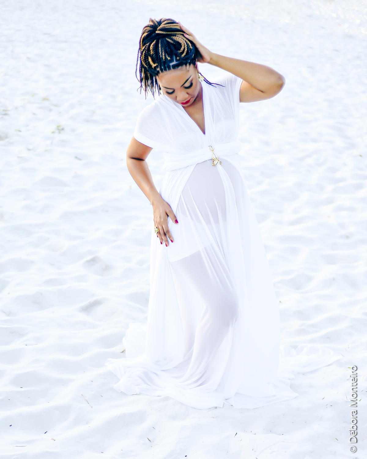 Ensaio de gestante na lagoa do Abaeté