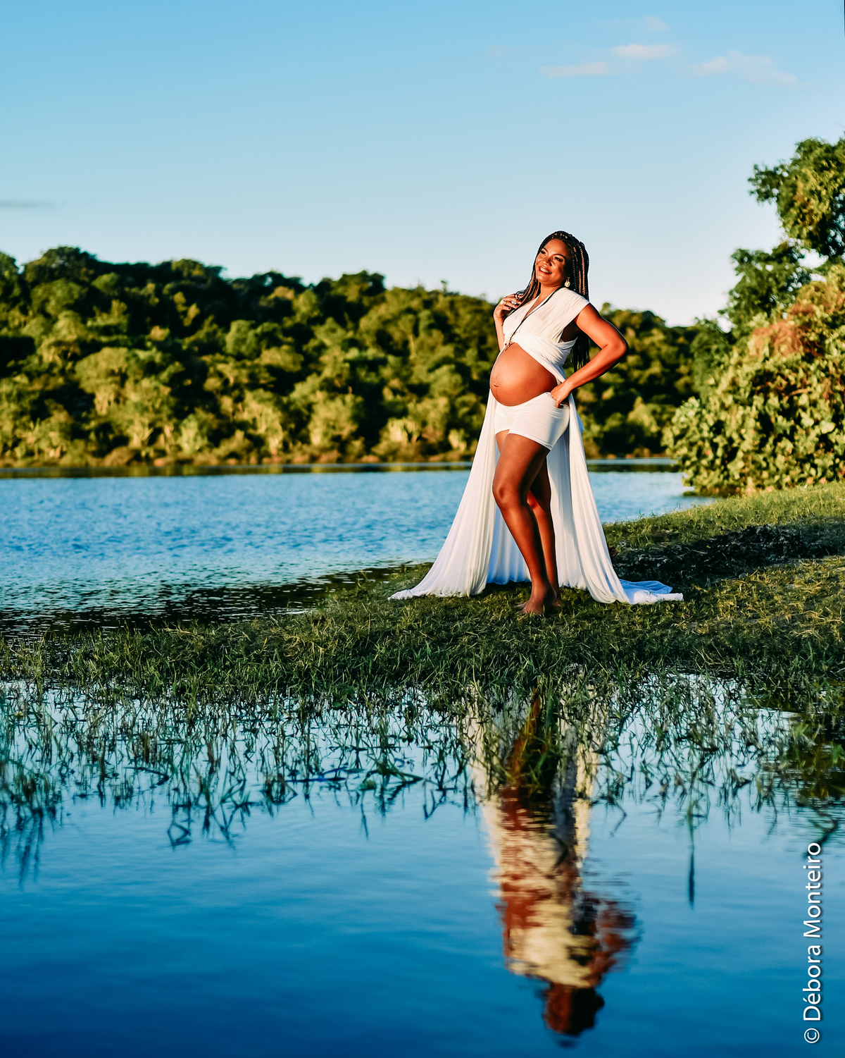 Ensaio de gestante na lagoa do Abaeté