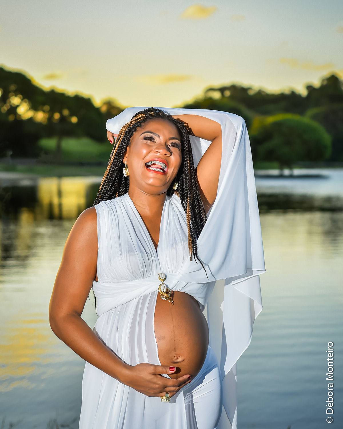 Ensaio de gestante na lagoa do Abaeté