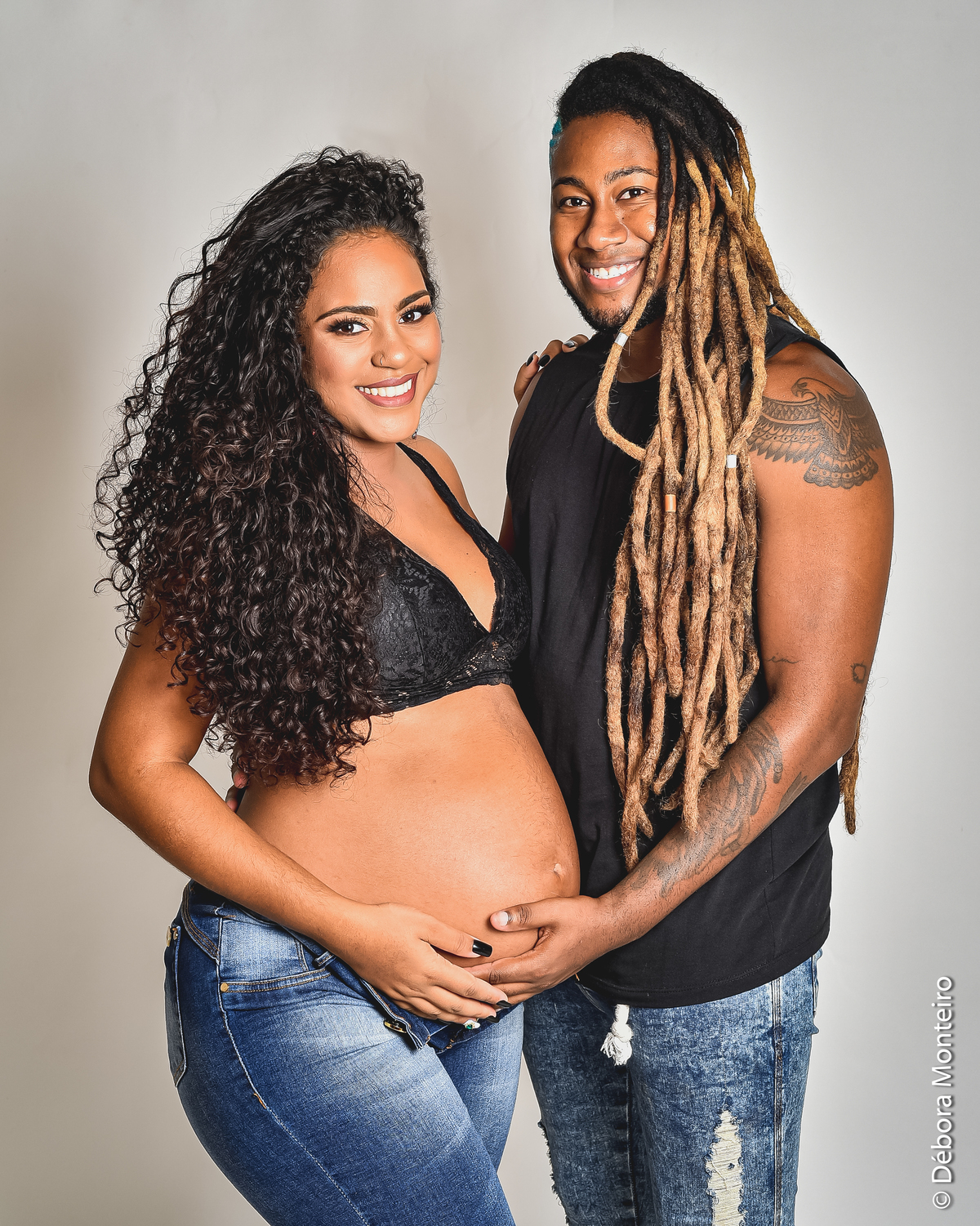 casal em ensaio de gestante