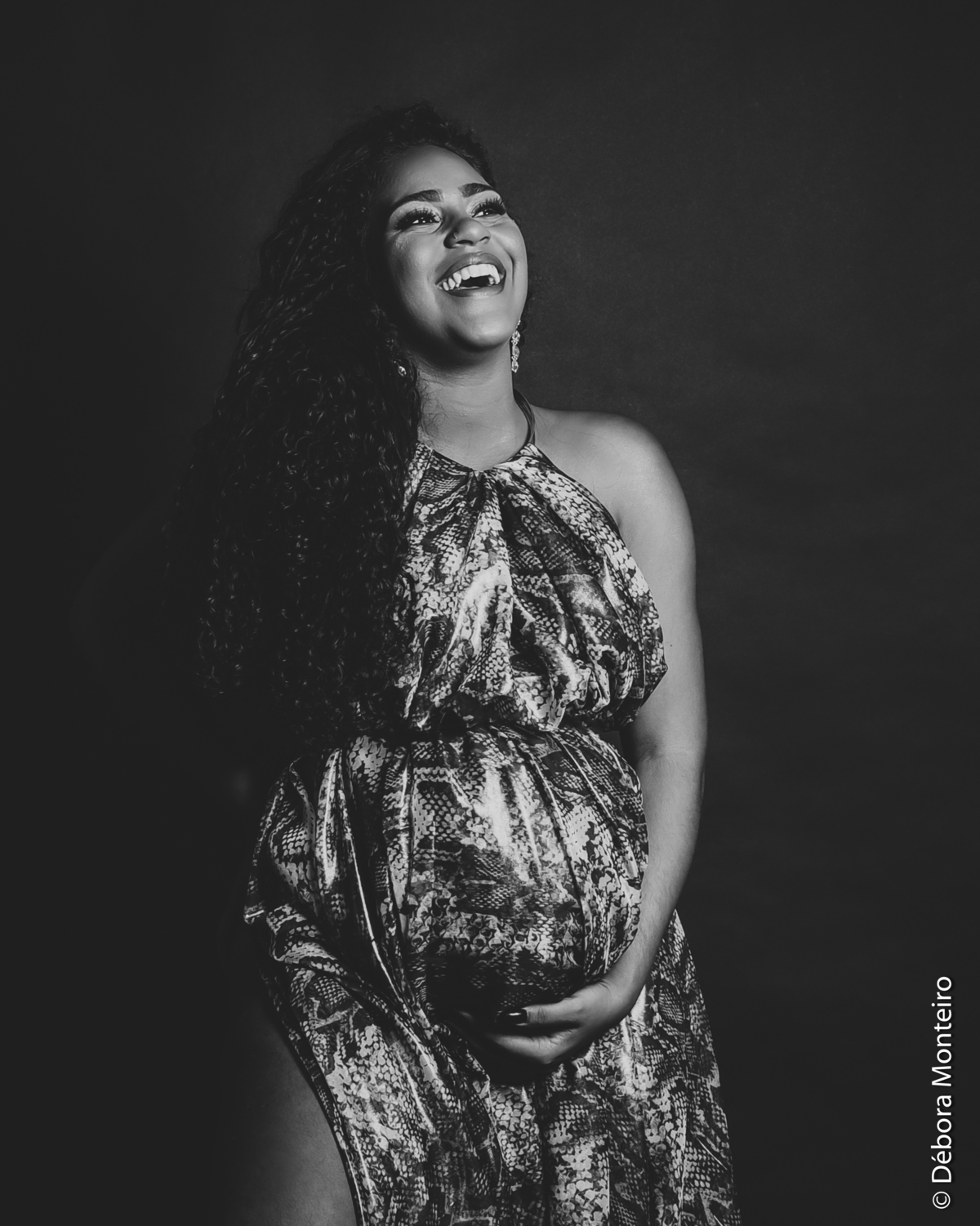 Ensaio de gestante em estúdio Salvador