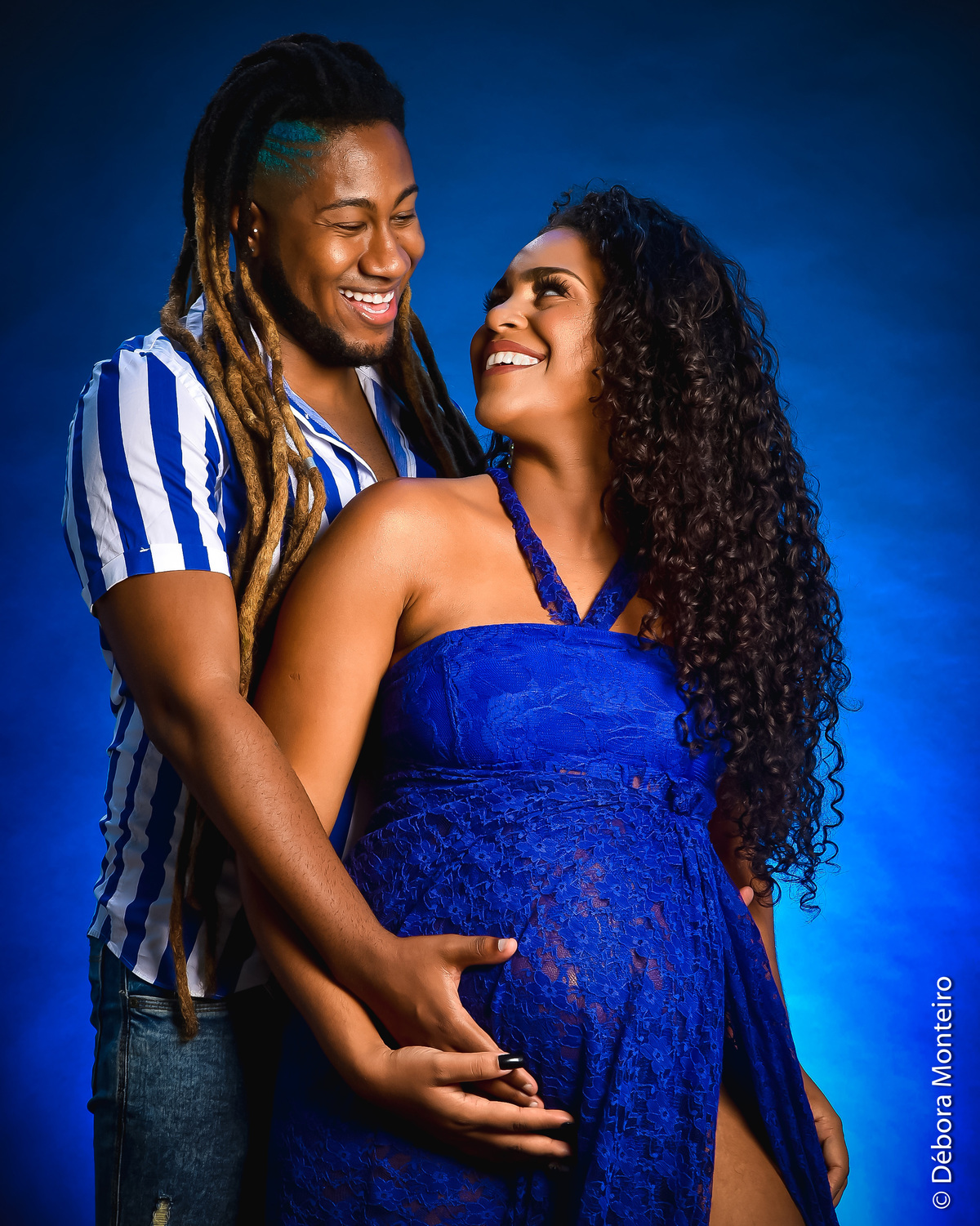 Ensaio de gestante em estúdio Salvador